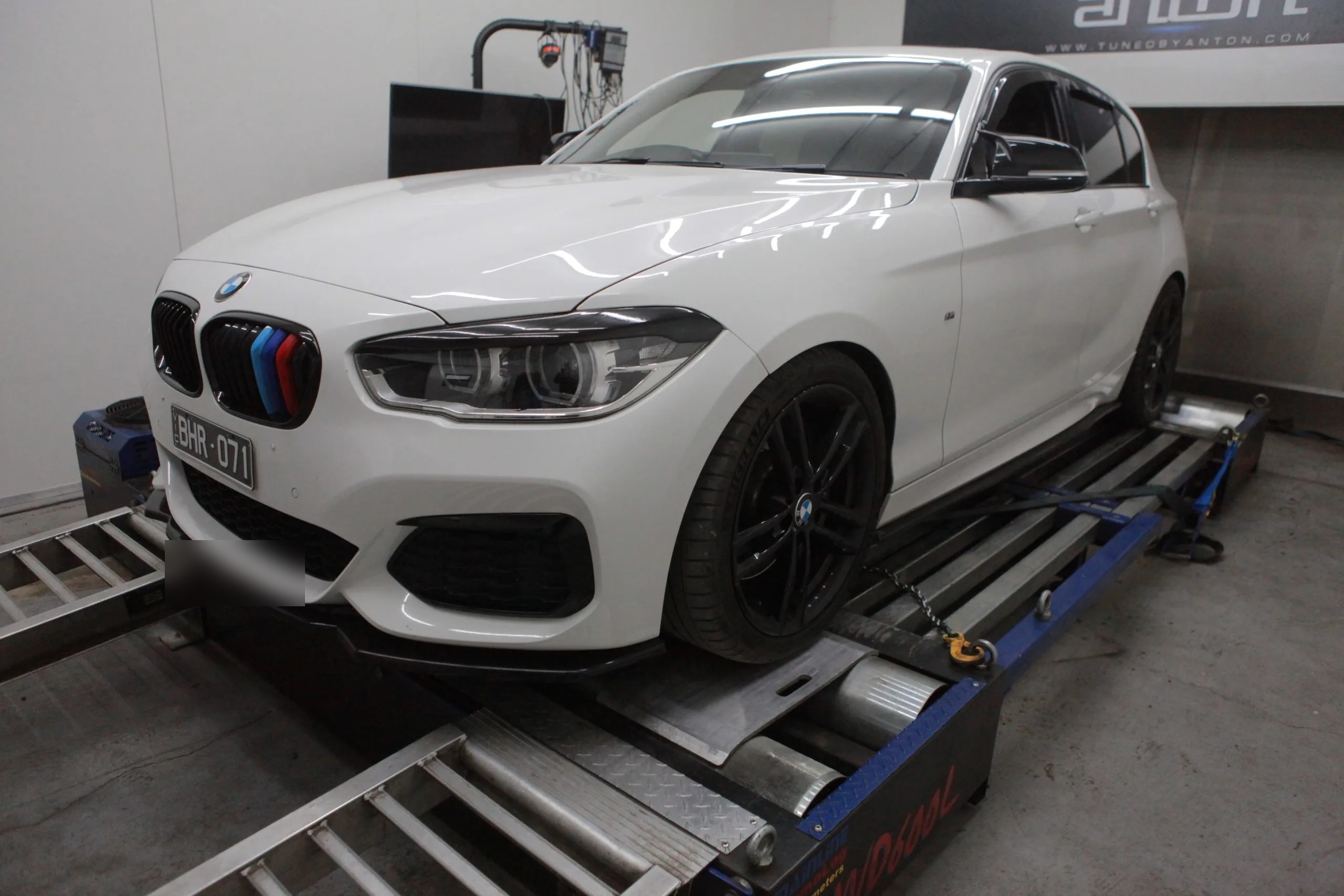 BMW M140 (2018) at Protunes for Stage 2 ECU calibration
