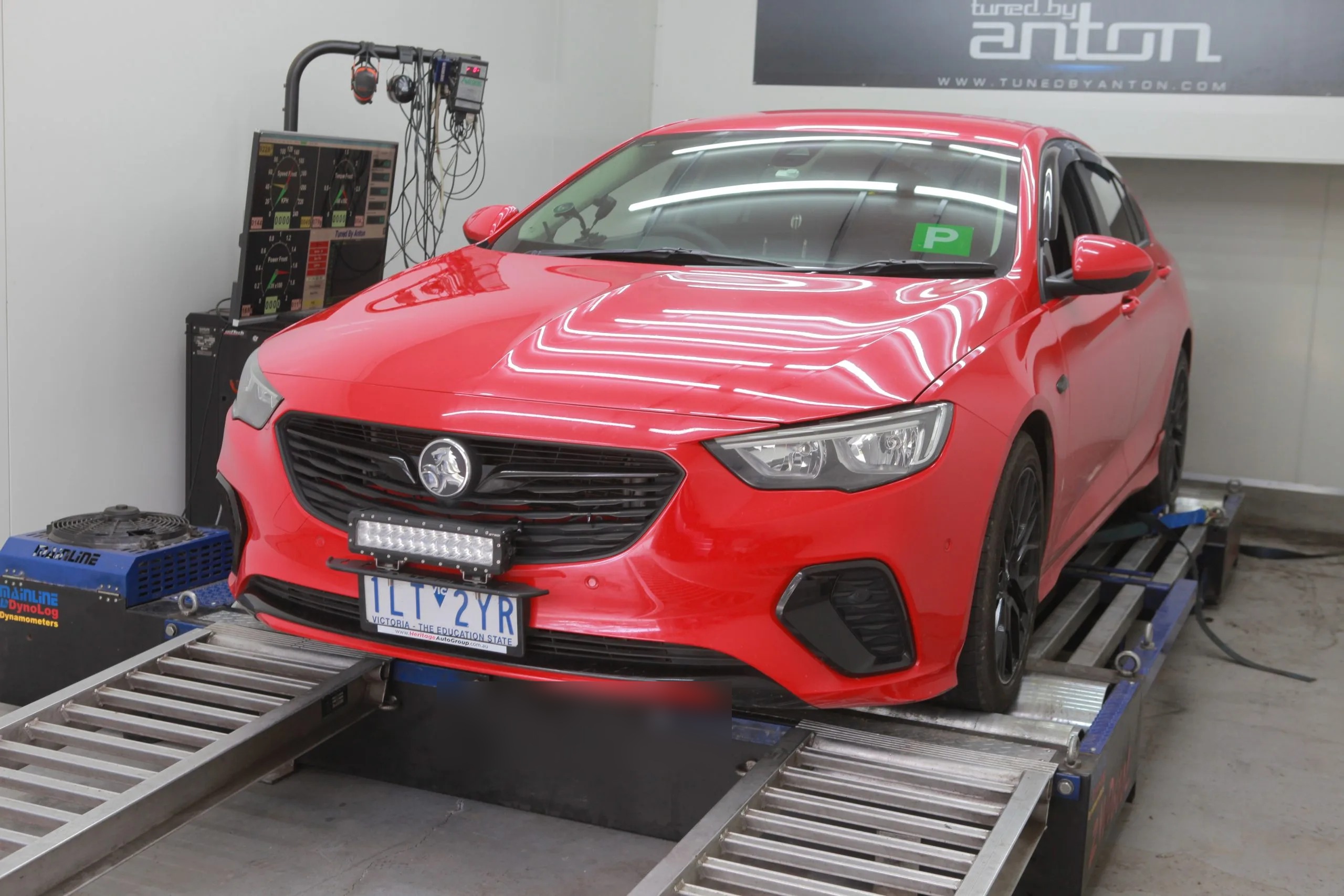 Holden Commodore ZB (2017) at Protunes for Stage 2 ECU calibration