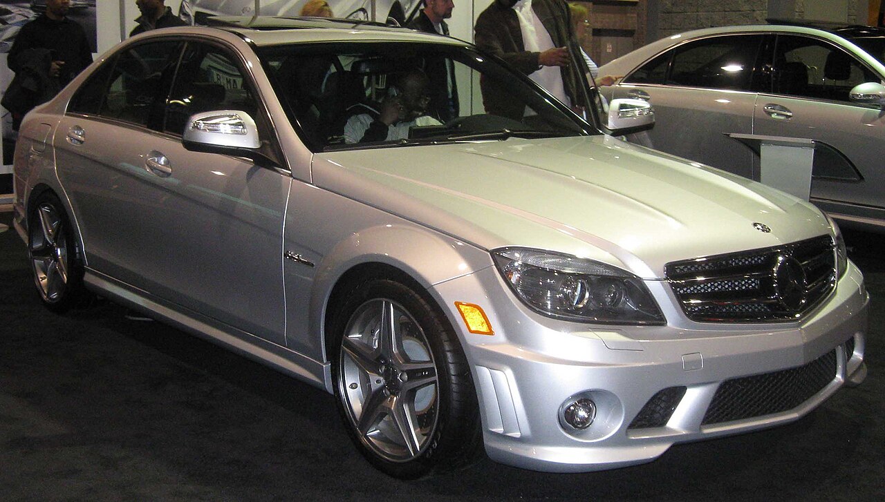Mercedes C63 AMG (2009) — representative manufacturer image