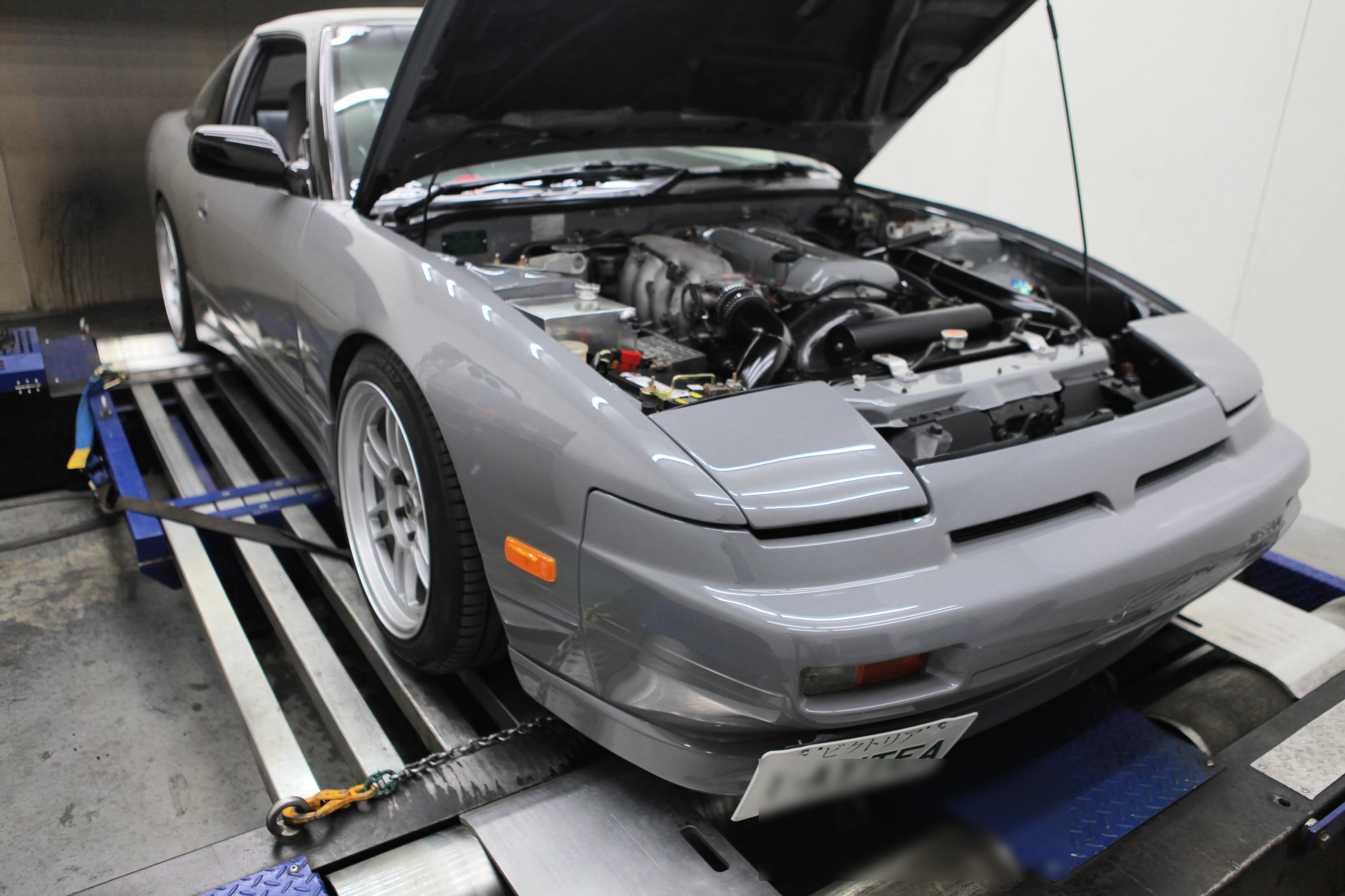 Nissan 180SX (1994) at Protunes for Stage 1 ECU calibration
