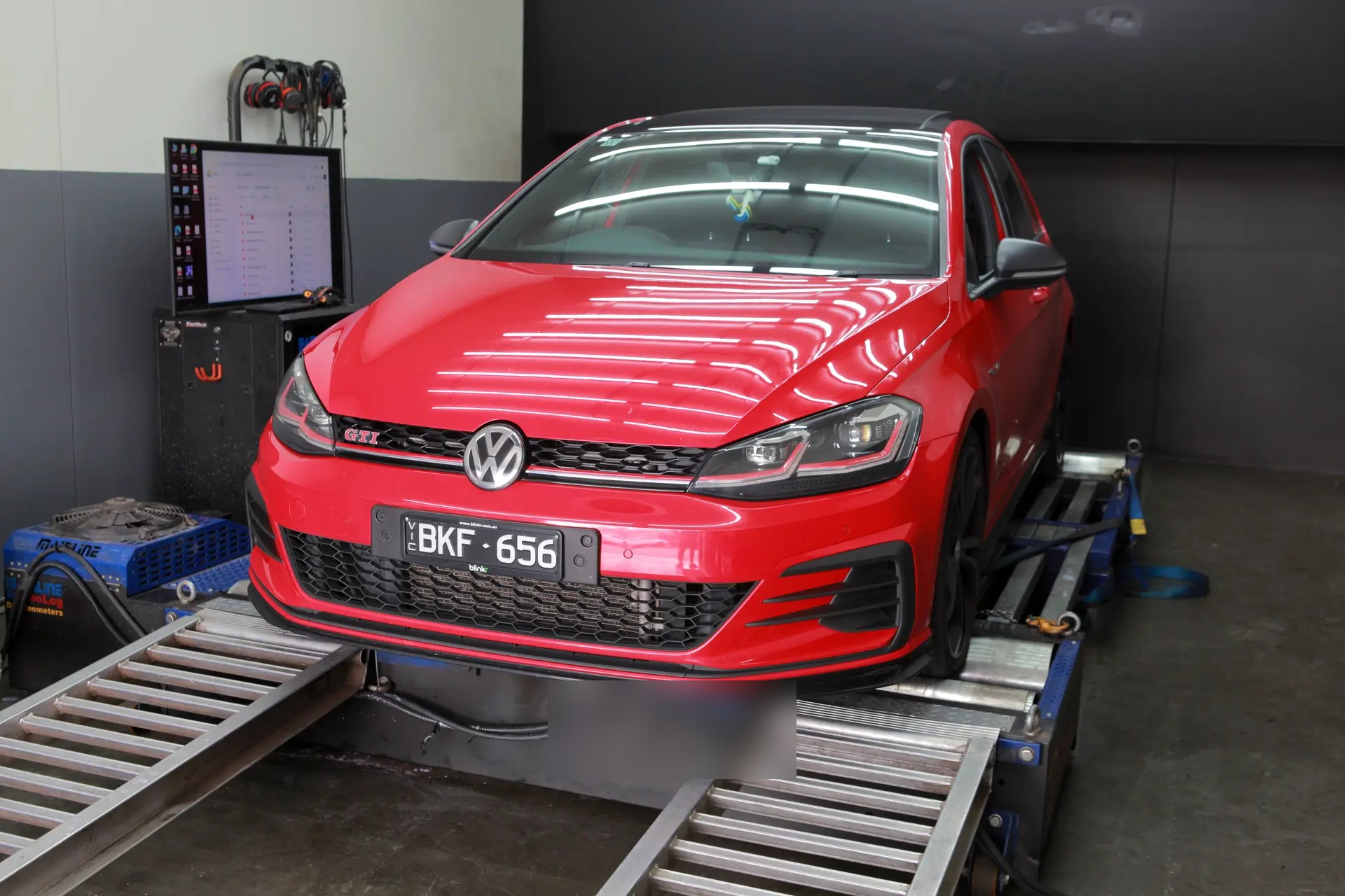 Volkswagen Golf GTI MK7.5 (2020) at Protunes for Stage 2 ECU calibration