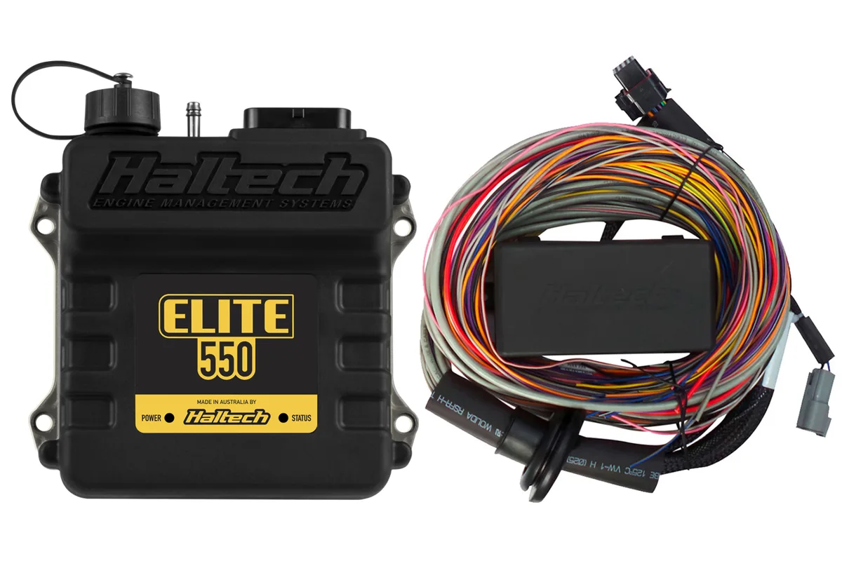 Elite 550 + Premium Universal Wire-in Harness Kit 2.5m (8â€™) Length: 2.5m (8)