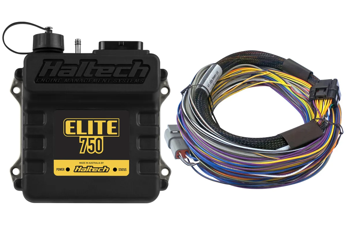 Elite 750 + Basic Universal Wire-in Harness Kit 2.5m (8â€™) Length: 2.5m (8)