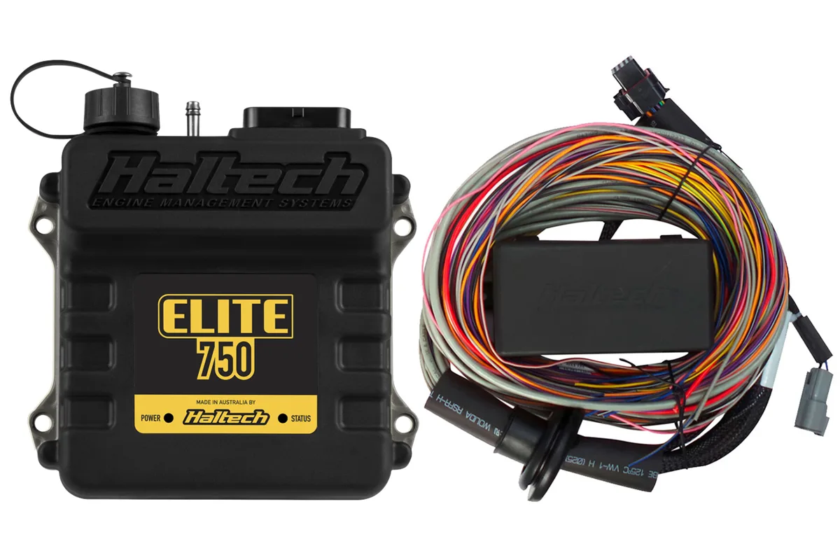 Elite 750 + Premium Universal Wire-in Harness Kit 2.5m (8â€™) Length: 2.5m (8)