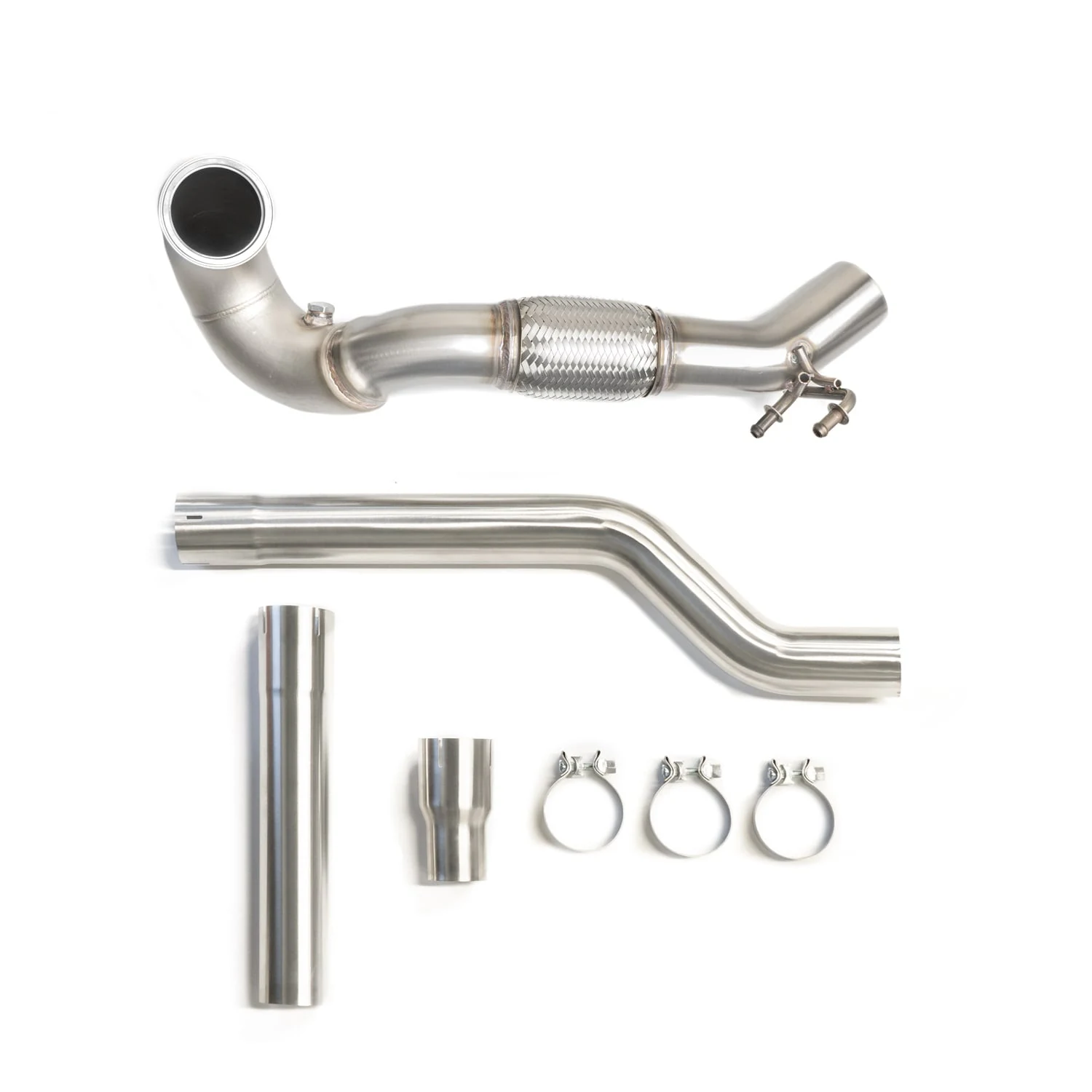CTS Turbo MQB VW Tiguan and Audi Q3 AWD 1.8T/2.0T Downpipe (2017+)