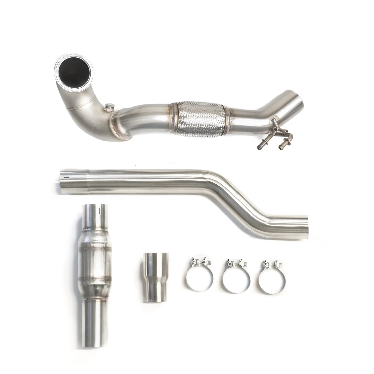 CTS Turbo MQB VW Tiguan and Audi Q3 AWD 1.8T/2.0T High-Flow Cat