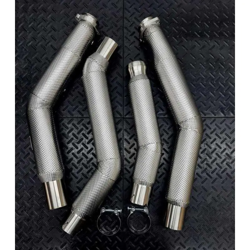 Redstar Catless Downpipes - Mercedes ML63 ML550 GL63 GLE63 GLS63 GL550
