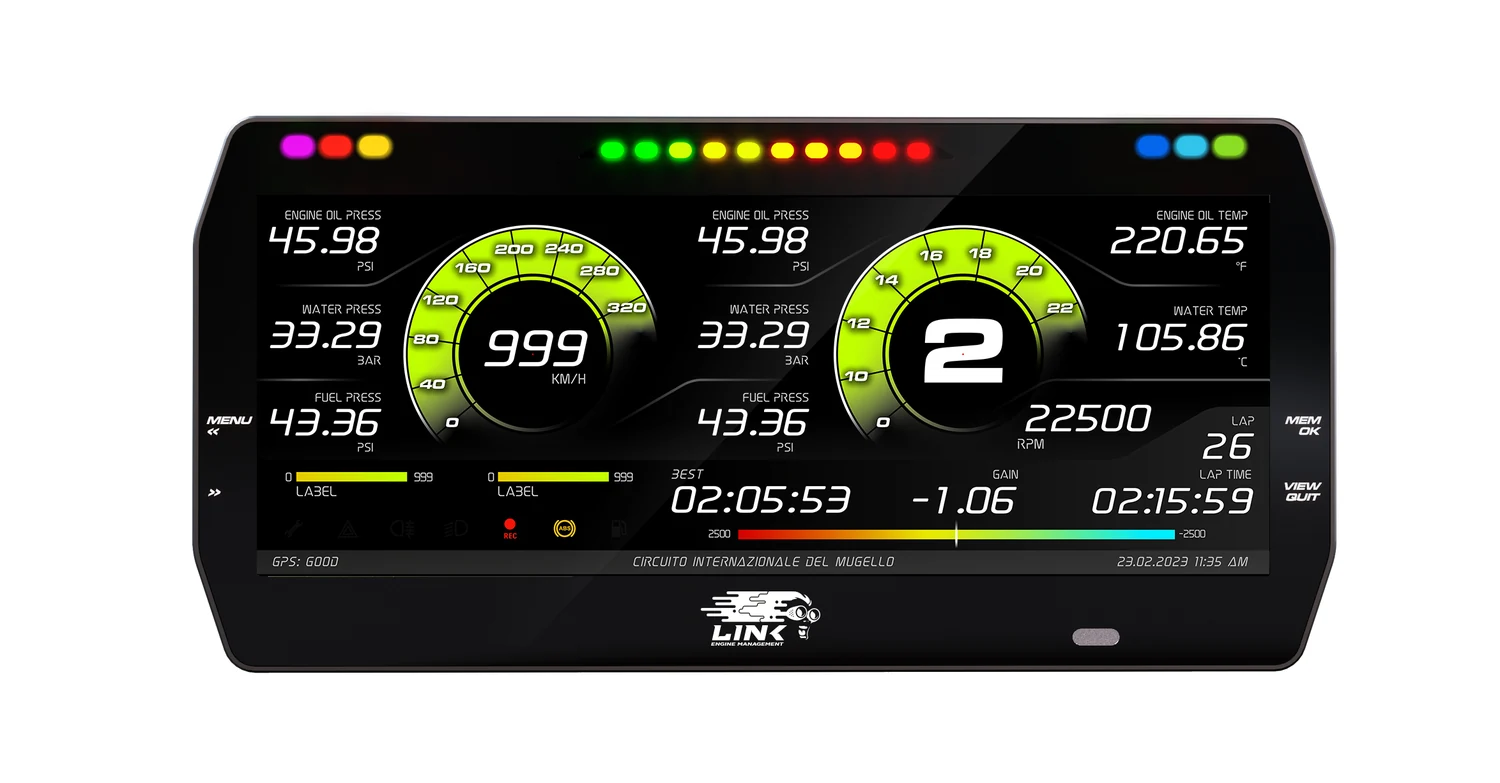 Link ECU - Link MXT Strada 10" Dash - Race Edition