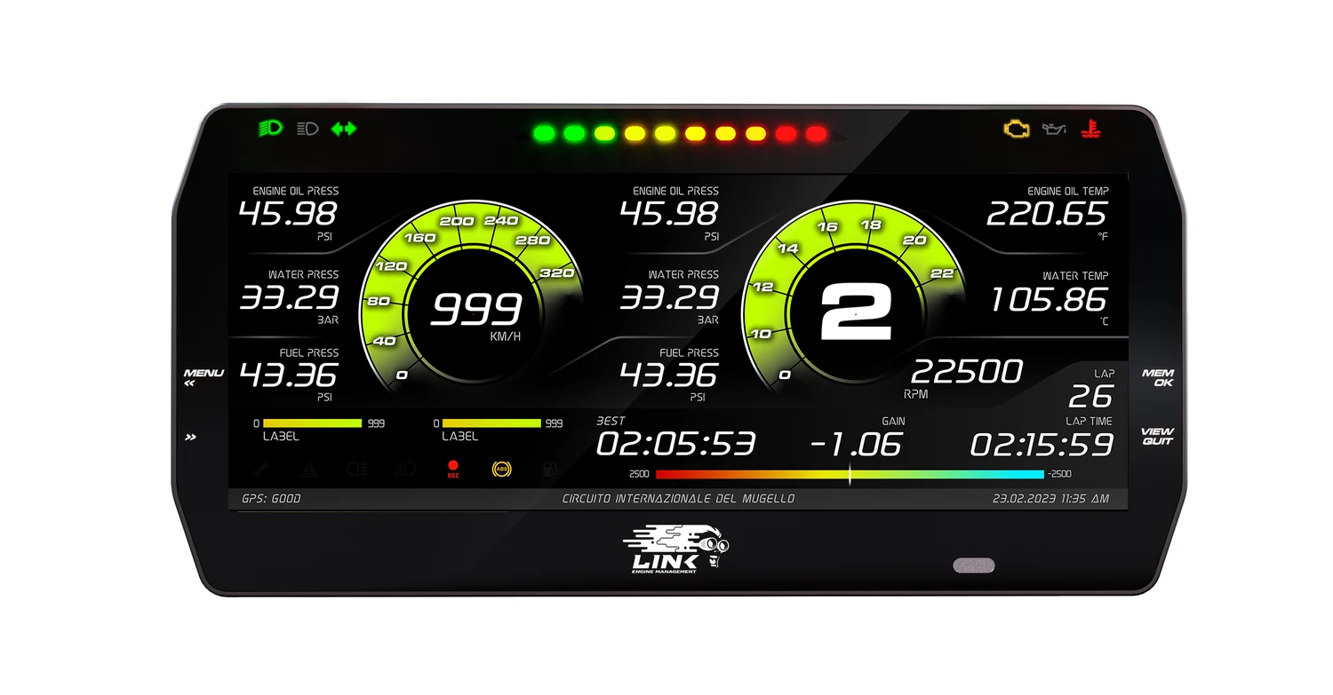 Link ECU - Link MXT Strada 10" Dash - Street Edition