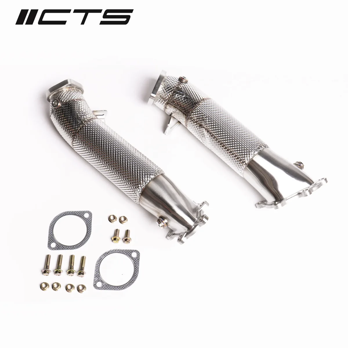 CTS Turbo Nissan R35 GT-R Cast Stainless Steel 3.5" Downpipes