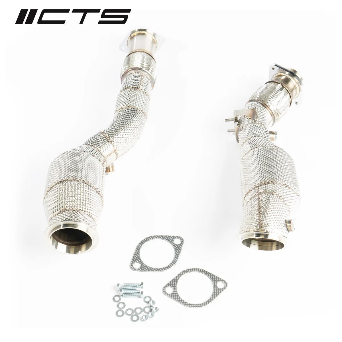 CTS Turbo BMW S58 F97/G01 X3M/X3MC &amp; F98/G02 X4M/X4MC High-Flow CATS