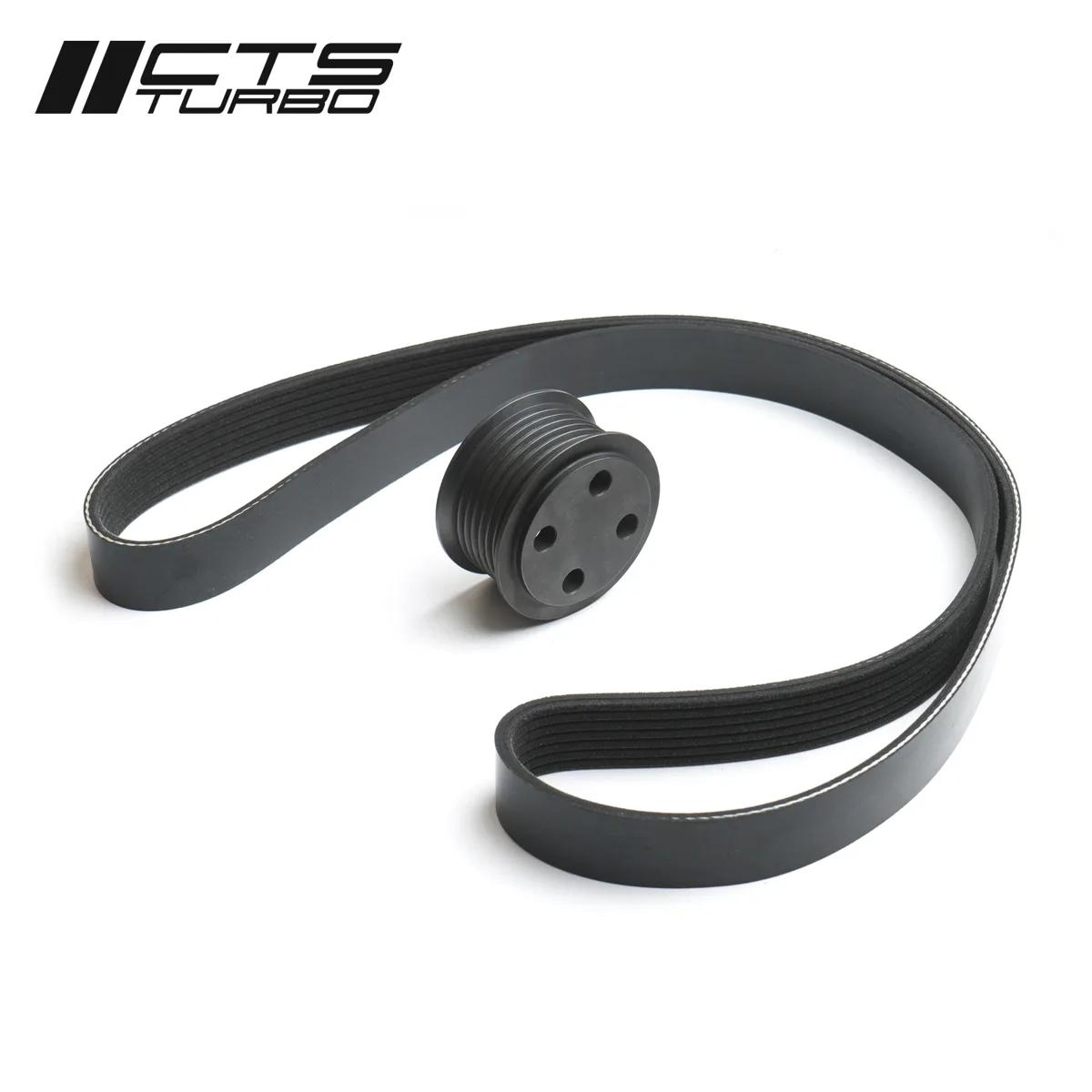 CTS Turbo B8.5 S4, S5, Q5, SQ5; C7.5 A6, A7, A8, Q7 with 3.0T (Gen2) Engine Supercharger Pulley - BOLT ON STYLE (CREC engine code)