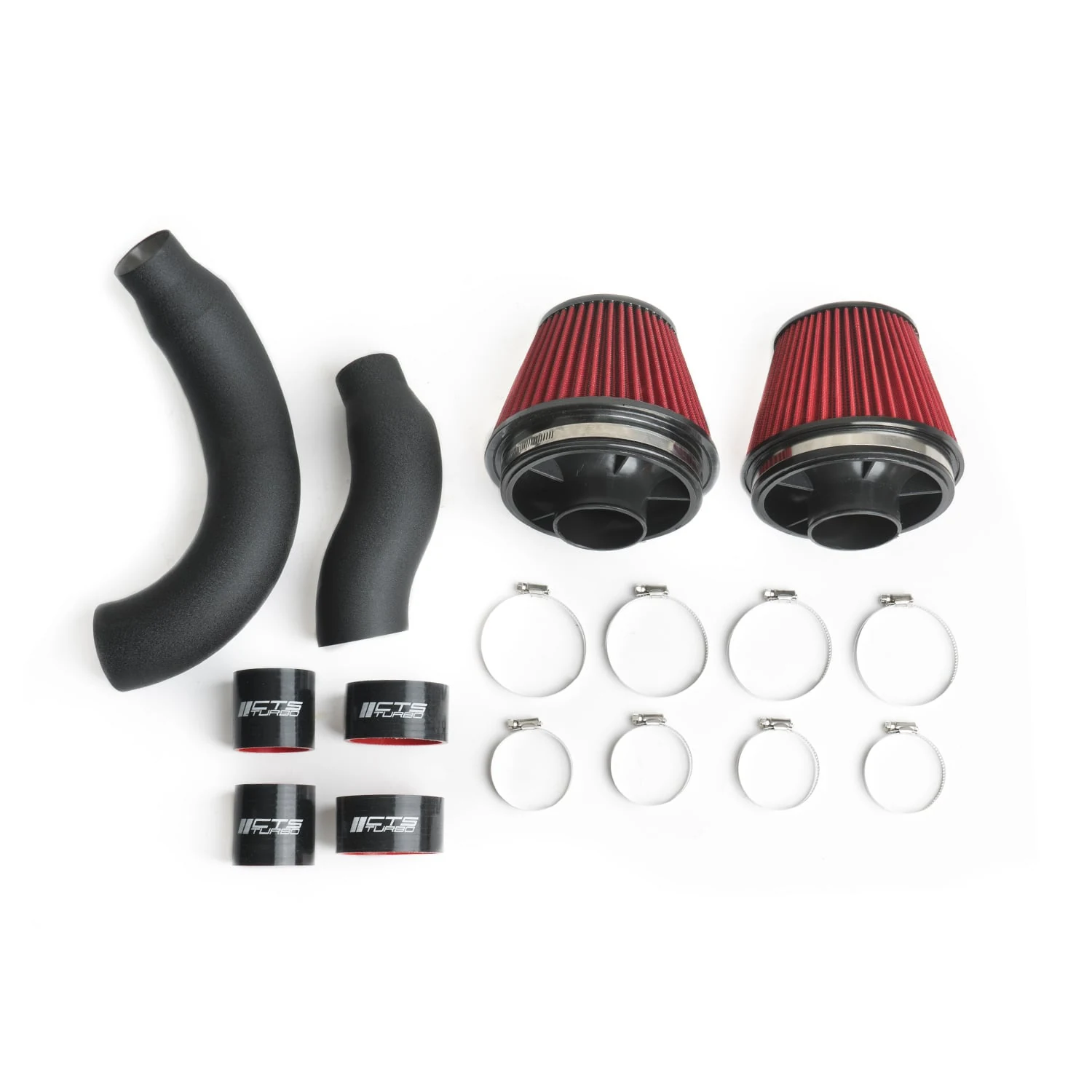 CTS TURBO C7 S6/S7/RS7 Dual 3" intake Kit with 6" Velocity Stack