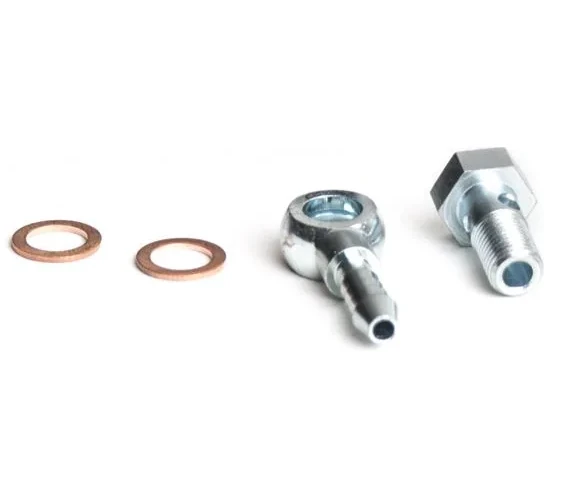 Banjo bolt kit for 2.5T boost tap, M8x1.0 thread