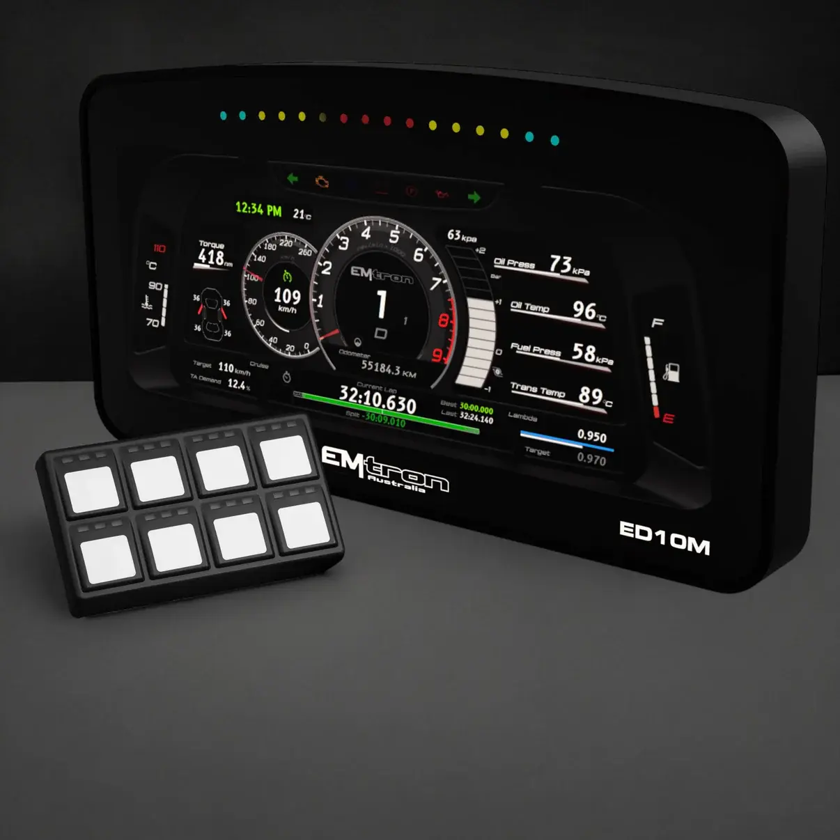 Emtron ED10M & 8 Button Keypad