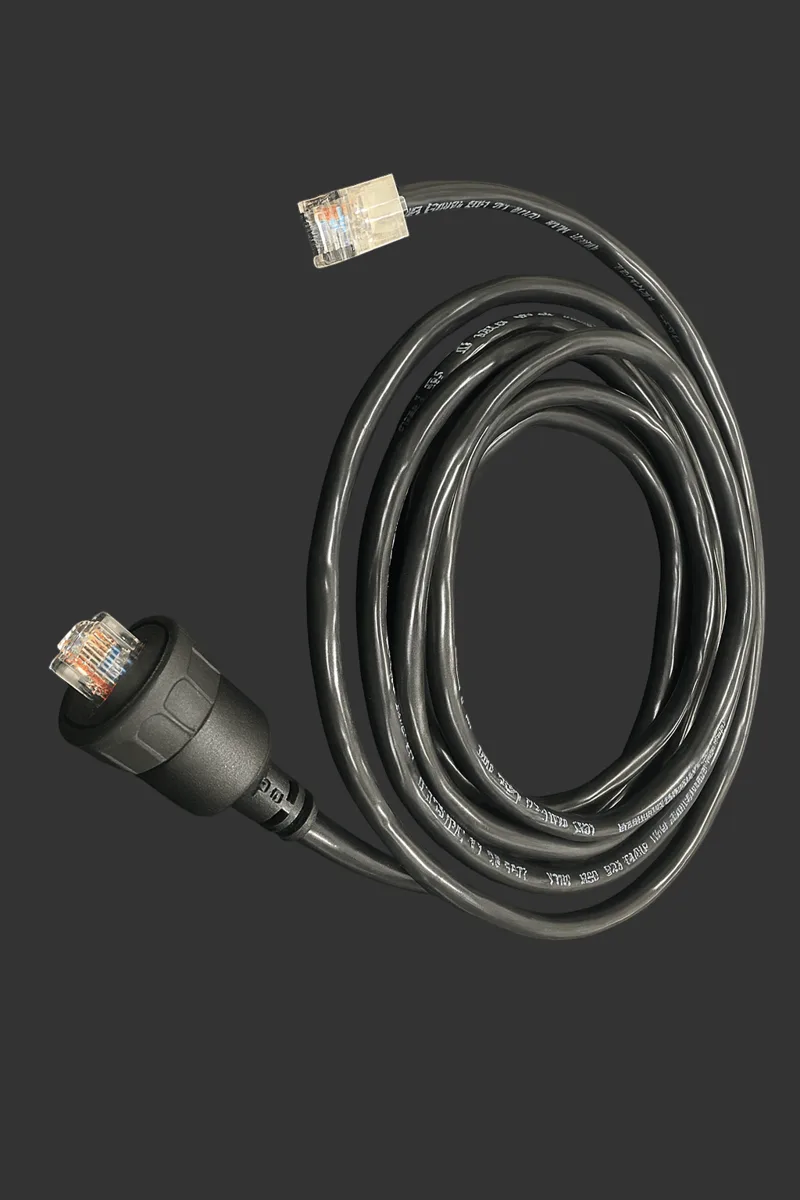 RJ45 Shielded Cable to Cable Jack Screw - 2.5M