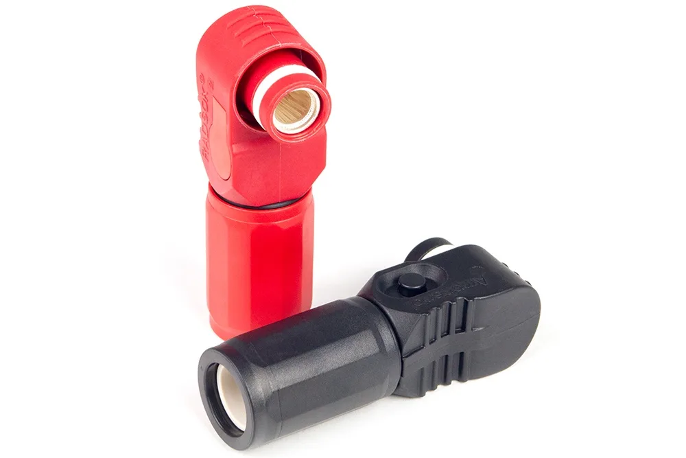 Plug set only - Surlok connectors red and black 200A - Suits Nexus R5