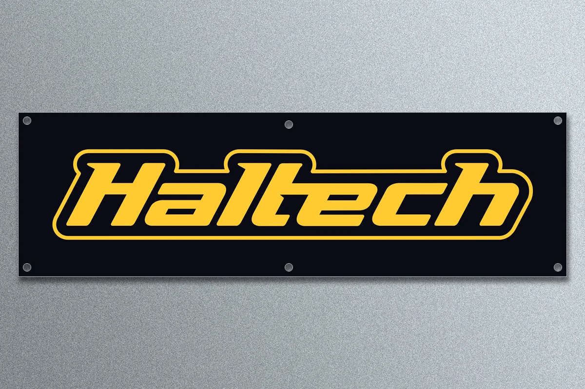 Haltech Indoor Banner 2.0m (6.5 ft) Size: 2.0m x 0.6m / 78" x 23"