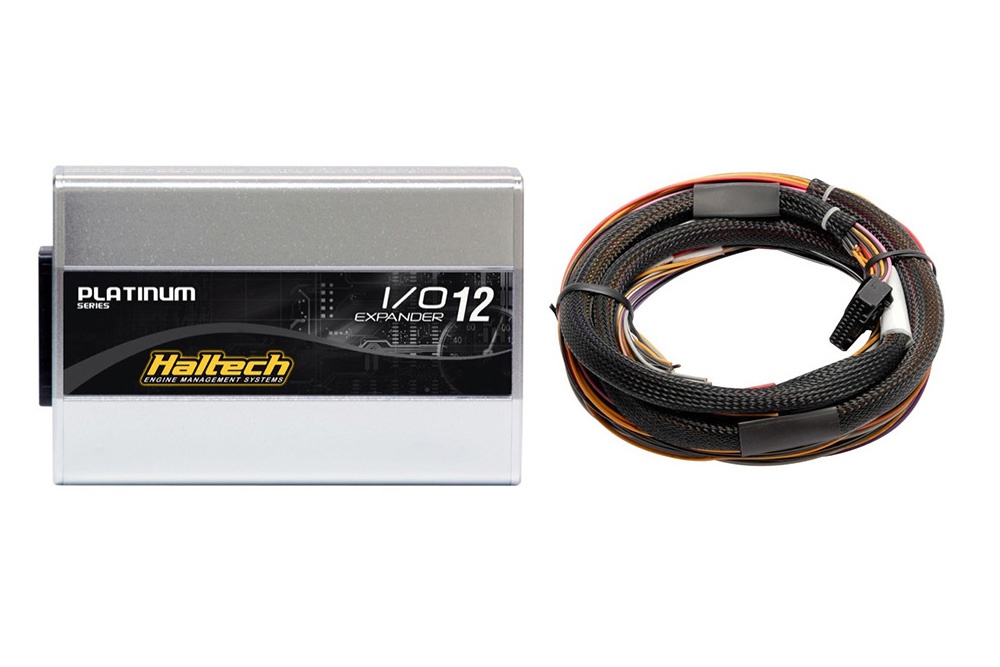 Haltech IO 12 Expander - 12 Channel with Flying Lead Harness Kit (CAN ID - Box A) HT-059904