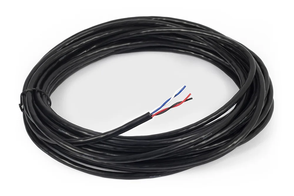 Cable - Multicore - 4 x 20AWG (Red/Black/White/Blue) - 10M (32) Length: 10M / 32ft
