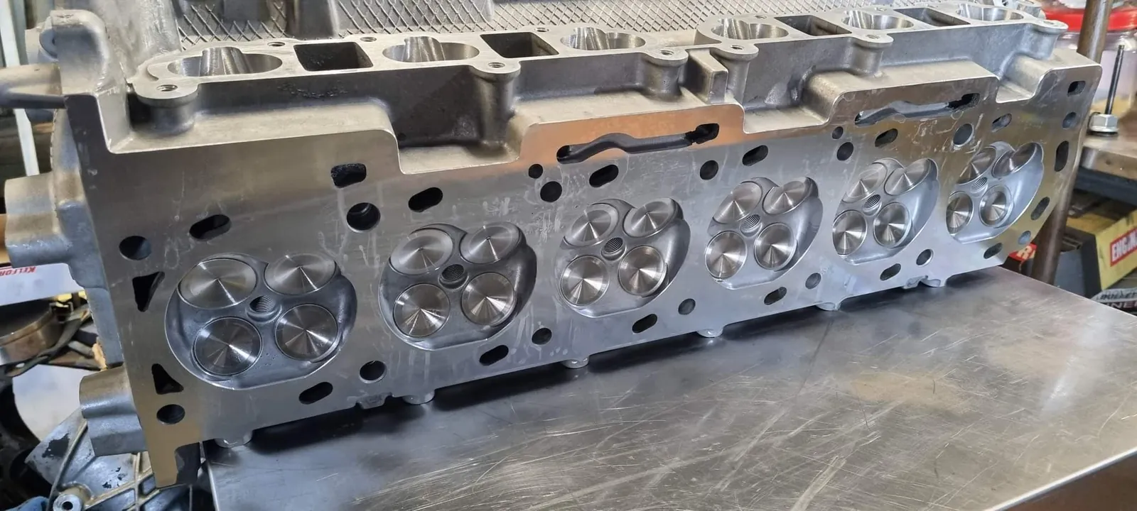 Ford Barra cylinder head
