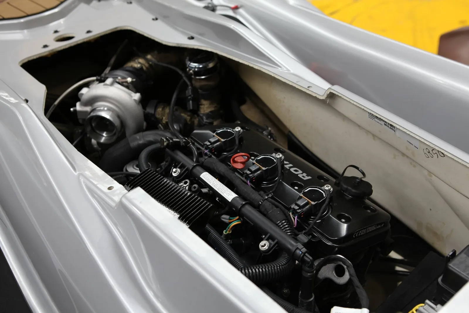 Turbocharged 1.6L Rotax Seadoo with a Garrett G25-550, calibrated on MoTeC M1